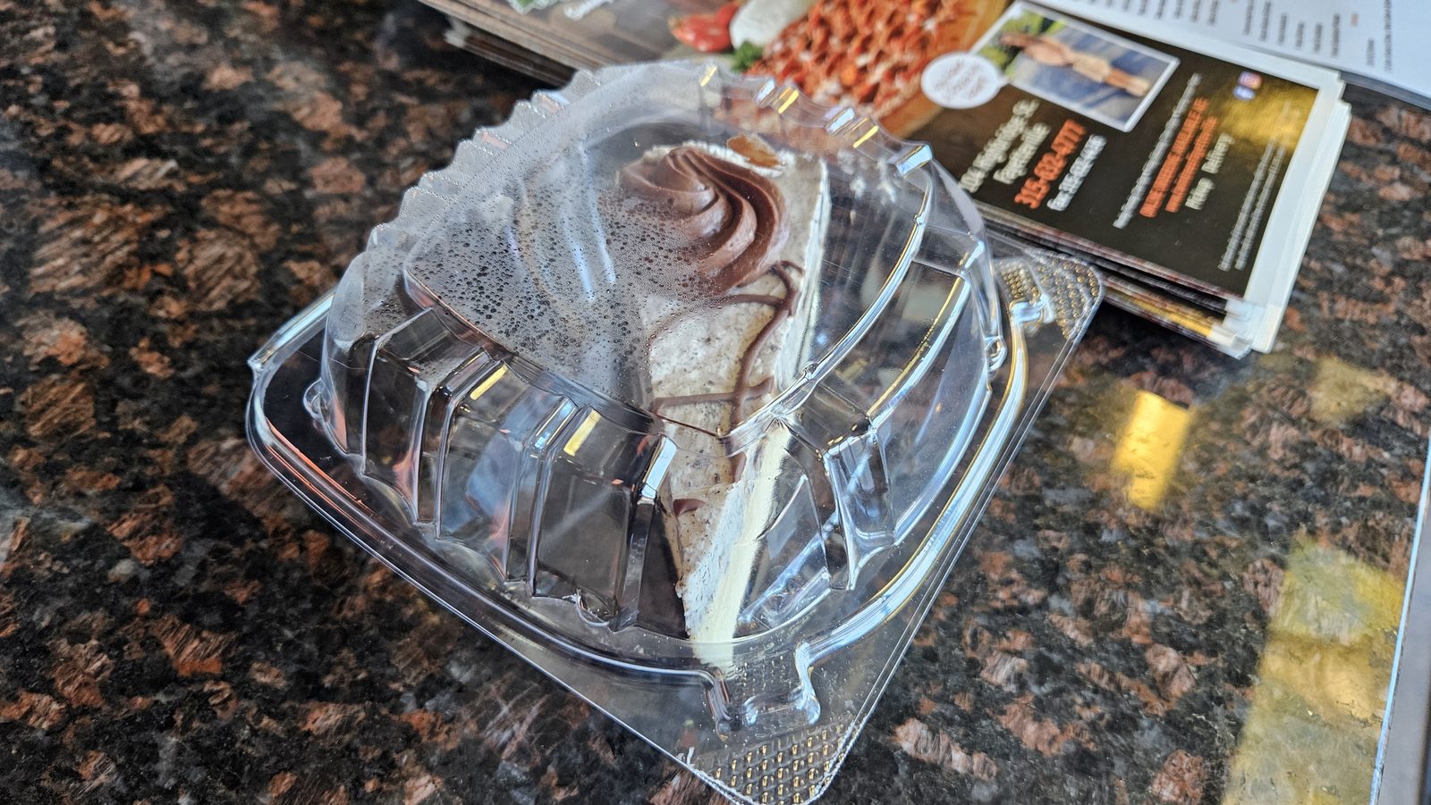 Desserts in the case