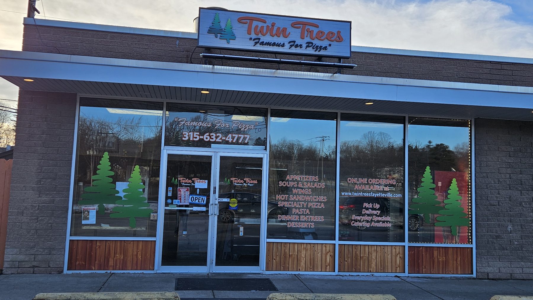 Twin Trees Fayetteville storefront on Highbridge Street